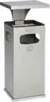 Kombi-Ascher silber 3fach,38l incl. Inneneimer,VAR