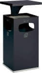 Kombi-Ascher grau 3fach,72l incl. Inneneimer,VAR