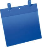 Dokumententasche,B210xH297 mm A4 quer,blau mit Lasche - VE 50 Stück