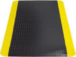 Schmutzfangmatte,Yoga Deck Ultra,90 x 150 cm - schwarz/gelb