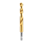 Milwaukee Accessories,10,5 x 122 mm,SHOCKWAVE Metallbohrer HSS-G RED HEX Titan 1/4" 5