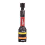 Milwaukee Accessories,7,0 - 8,0 x 65 mm, M4 - M5 magnetisch,SHOCKWAVE Dual-Size Steckschlüssel 1/4"