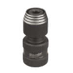 Milwaukee Accessories,1/4" Vierkant auf 1/4" Sechskant,Bitadapter SHOCKWAVE 50 mm