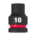 Milwaukee Accessories,10 x 38 mm,SHOCKWAVE Schlagnuss 1/2" kurz