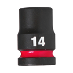 Milwaukee Accessories,14 x 38 mm,SHOCKWAVE Schlagnuss 1/2" kurz