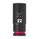 Milwaukee Accessories,22 x 78 mm,SHOCKWAVE Schlagnuss 1/2" lang
