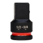 Milwaukee Accessories,1/2" Vierkant auf 3/4" Vierkant,SHOCKWAVE Adapter