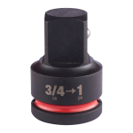 Milwaukee Accessories,3/4" Vierkant auf 1" Vierkant,SHOCKWAVE Adapter