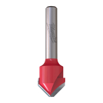 Milwaukee Accessories,18 x 60 mm,V-Nutfräser für Aluminium 8 mm Schaft