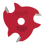 Milwaukee Accessories,3 mm,Scheibenfräser für 8 mm Schaft