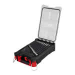 Milwaukee Handwerkzeuge,15-teilig im PACKOUT Organiser Slim Compact,MAXBITE Ringmaulschlüssel Set
