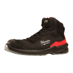 Milwaukee PSA,Größe 37,FLEXTRED S3S Sicherheits-Schnürstiefel Leder schwa