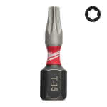 Milwaukee Accessories TX15 / 25 mm Schrauberbit SHOCKWAVE