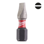 Milwaukee Accessories,SL 1,2 x 6,5 / 25 mm,Schrauberbit SHOCKWAVE