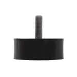 Aircraft 70 x 70 mm einseitiges Gewinde M10 x 20,Gummischwingelement