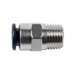 Aircraft 1/4" AG x 8 mm, gerade, 16 bar,Push-in-Stecker