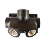 Aircraft PA 1/2" + 4 x 1/2" Luftverteilerdose