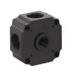 Aircraft Alu Basis 4 x 1-1/2" Luftverteilerdose