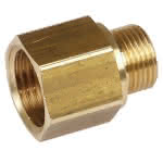 Aircraft 3/8" IG x 1/4" AG Reduziernippel lang