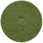 Cleancraft grün 17"/43,2 cm (mit,Klettverschluss) Scheuer-Pad