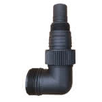 Cleancraft 1 1/4“,Winkelanschluss/Rückschlagventil Multiadapter