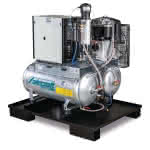 Aircraft AIRPROFI DUO 703/2x75/13 KK Stationärer,Kolbenkompressor