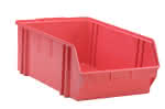 HÜNERSDORFF Sichtbox PS,Gr. 5 L485xB310xH183mm,rot