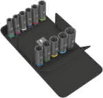 WERA Kraft-Steckschlüsse-,leinsatz-Garnitur 1/2" 8-,790C Impaktor Deep Set 1