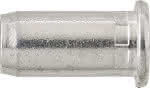 GESIPA Blindnietmutter,PolyGrip Flachrundkopf,M8x11x20mm Aluminium