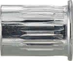 GESIPA Blindnietmutter,Light Weight,Flachrundkopf M6x9x10,5mm