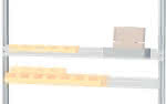 RAU. Halteschiene RAL7035,B750xT25xH80