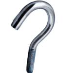 verz. Schraubhaken / gebogen / metrisch,Art. 11E / M8 x 80 mm