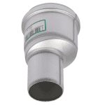 Edelst. Abflussrohr Reduzierung Exzentrisch