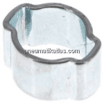 2-Ohr-Schlauchschelle Stahl verzinkt (W1)