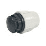 Plasson Endstopfen mit Klemmverschraubung