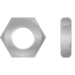 verz. Flachmutter DIN936