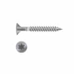 gelb-verz. Spanplattenschr. Senkkopf / E-Jet-Jetta • Teilgewinde / Torx • m. Zulassung