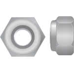 Edelst. Stopmutter DIN985 (ISO10511) / A2
