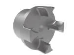 KTR Kupplung ROTEX / Nabe 1 / Grauguss / ungebohrt
