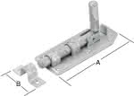 Bolzenriegel 160X65mm feuerverz.