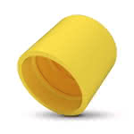 PVC Rohrkappe gelb / GPN 250 für Rundrohr