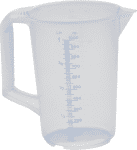 Messkanne geschl.Griff Hünersdorff