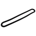 Gummi-Spannring / schwarz