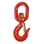 Wirbelhaken, hochfest, GK8, rot lackiert