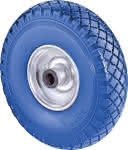 Rad pannensicher C91 Poly blau,Radk. Stahlf.,RL,Stollenprofil