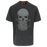 Herock Motiv T-Shirt / dunkelgrau / Maximus
