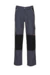 Canvas 320 Bundhose grau/schwarz