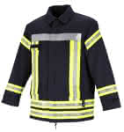 Einsatzjacke / HuPF 03 / m. Bestreifung 06 / Kernel Viskose