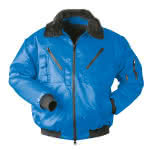 Pilotjacke Norway mit Webpelz / royal
