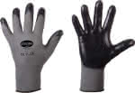 Feinstrickhandsch Datong Nitril grau